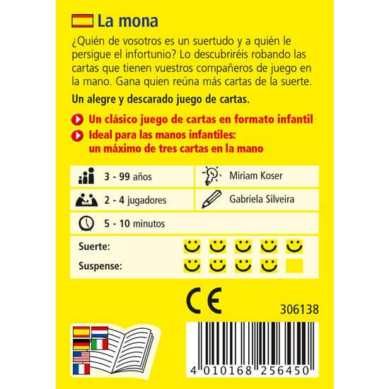 La mona - Juego de mesa - Haba - Desde 3 años Board Games