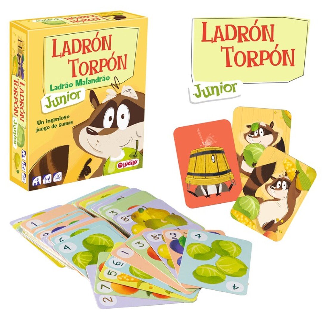 Ladrón Torpón Junior - Juego de mesa desde los 5 años - Mi Juego Bonito