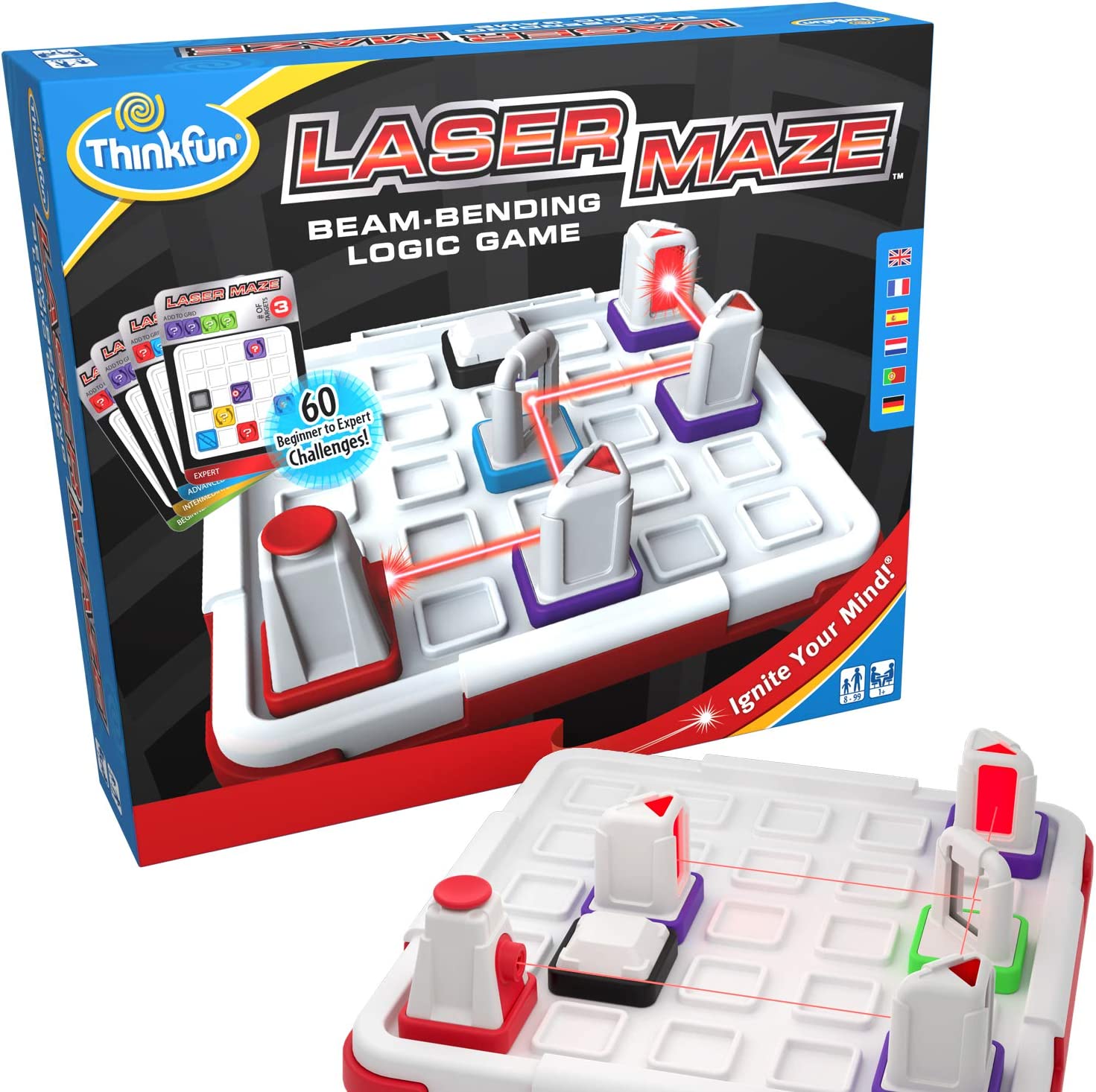 Laser Maze - Juego de mesa - Thinkfun - Desde 8 años Board Games