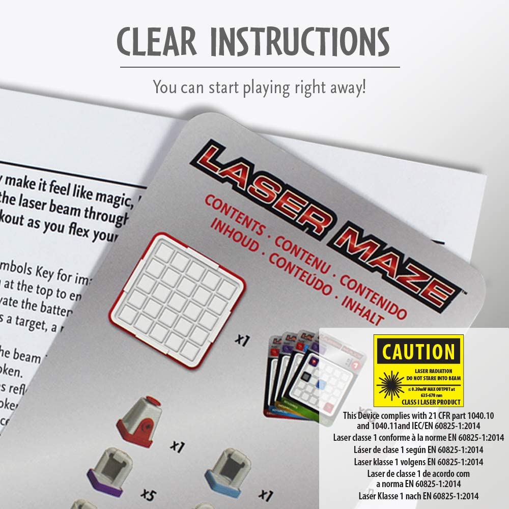 Laser Maze - Juego de mesa - Thinkfun - Desde 8 años Board Games