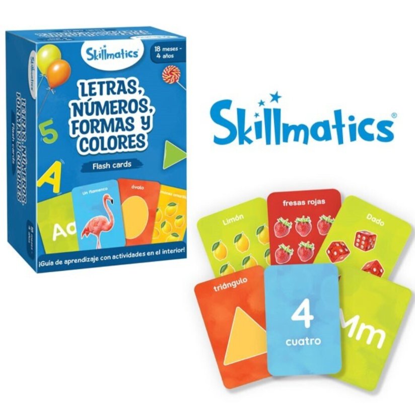 Letras, números, formas y colores - Juego de mesa desde los 2 años - Mi Juego Bonito