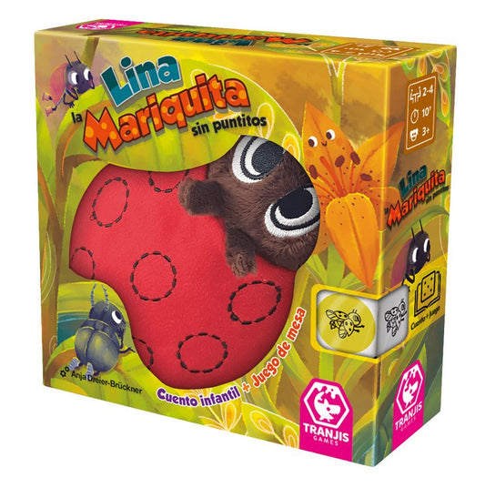 Lina, la mariquita sin puntitos - Juego de mesa - Tranjis - Desde 3 años Board Games