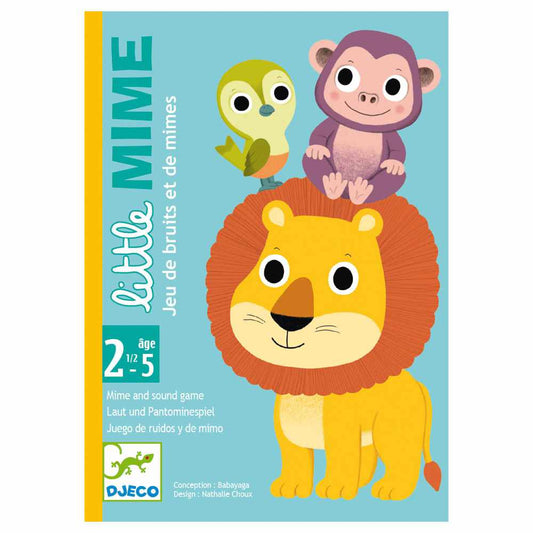 Little Mime - Juego de mesa - Djeco - Desde 2 años Board Games