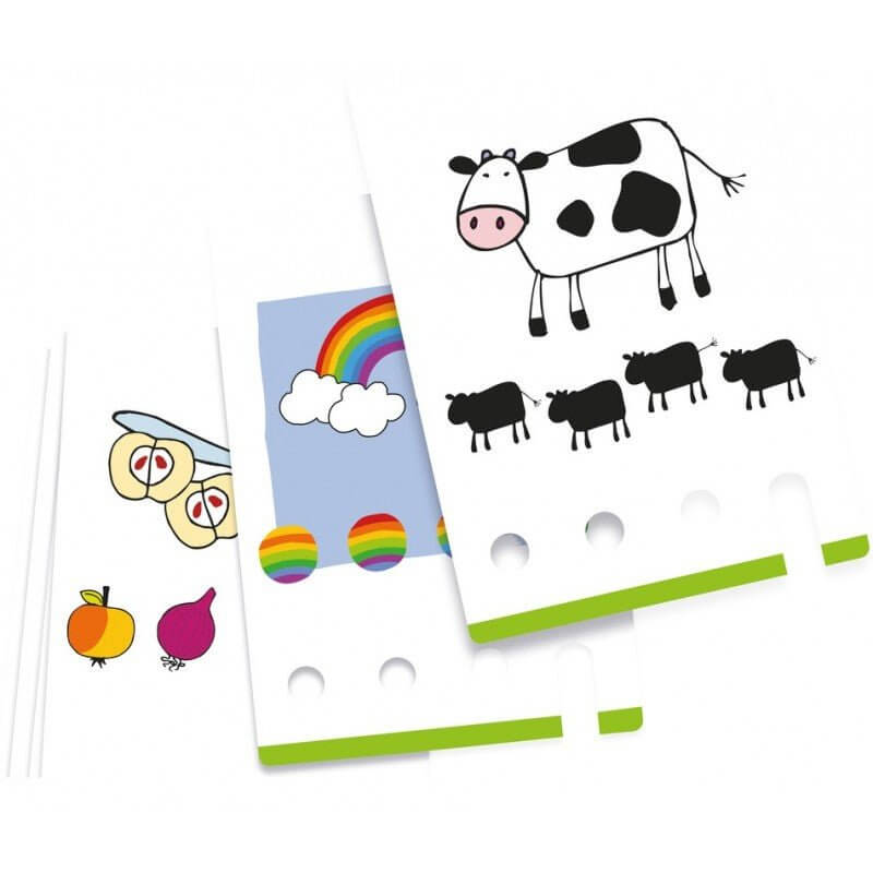 Logic case set iniciación 5 +     - Juego de mesa - Haba - Desde 5 años