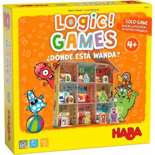 Logic! Games ¿Dónde está Wanda? - Juego de mesa - Haba - Desde 4 años Board Games