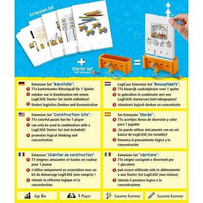 Logicase set de expansión 6+ Obras - Juego de mesa - Haba - Desde 6 años