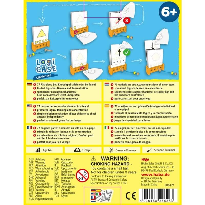 Logic case set iniciación 6 + - Juego de mesa - Haba - Desde 6 años Board Games