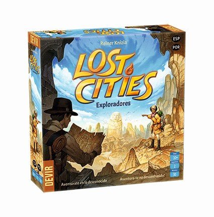 Lost Cities Exploradores - Juego de mesa desde los 10 años - Mi Juego Bonito