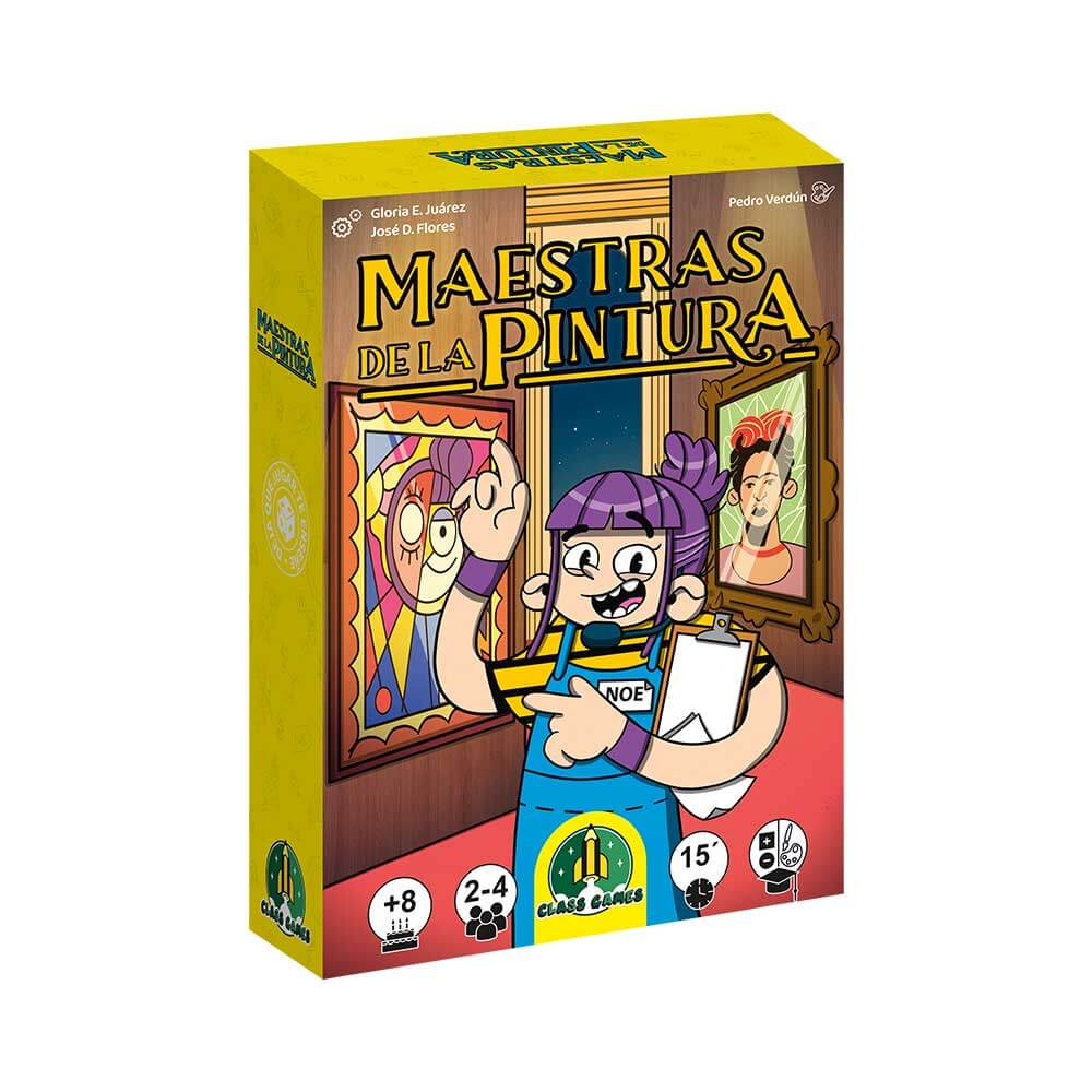 Maestras de la Pintura - Juego de mesa - FALOMIR - Desde 8 años Board Games