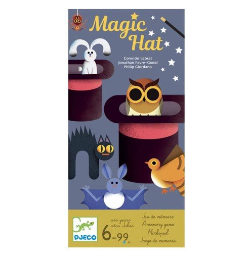 Magic Hat - Juego de mesa - Djeco - Desde 6 años Board Games