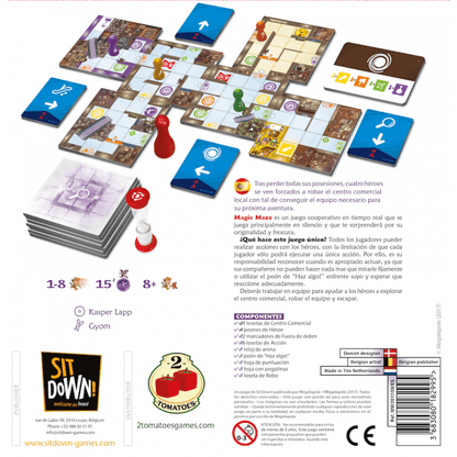 Magic Maze un juego de mesa desde los 8 años