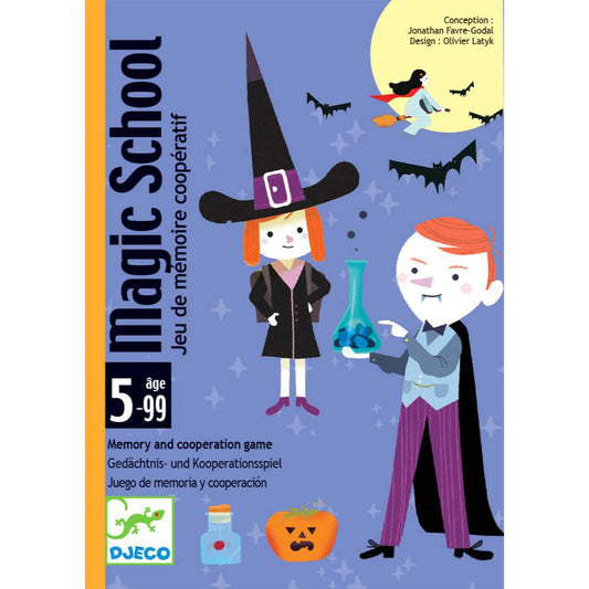 Magic school - Juego de mesa - Djeco - Desde 5 años Board Games