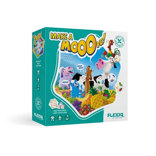 Make a Moove ! Juego de mesa desde los 5 años de 2 a 5 jugadores