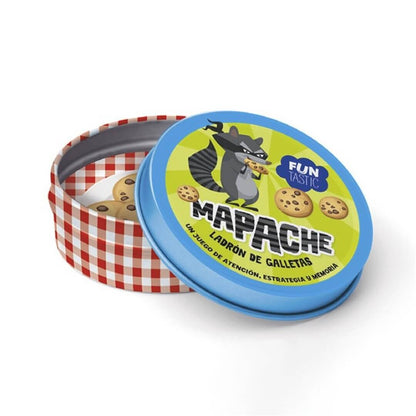 Mapache, ladrón de galletas – memoria, riesgo y galletas sospechosas · 5+ años · 2-4 jugadores · 15-20 min · Funtastic