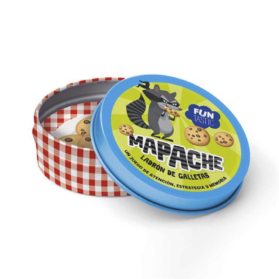 Mapache, ladrón de Galletas- Juego de mesa - Funtastic - Desde 5 años Board Games