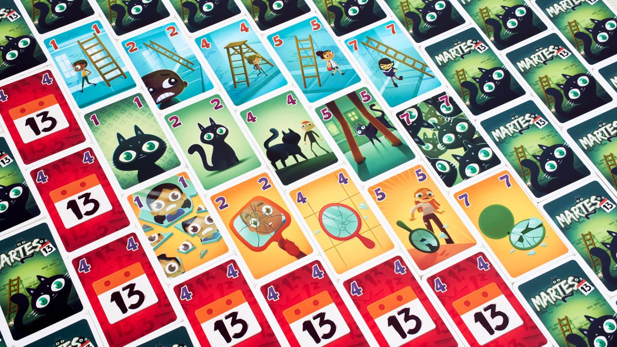 Martes 13 - Juego de mesa - Tranjis - Desde 8 años Board Games