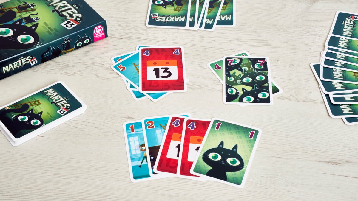 Martes 13 - Juego de mesa - Tranjis - Desde 8 años Board Games