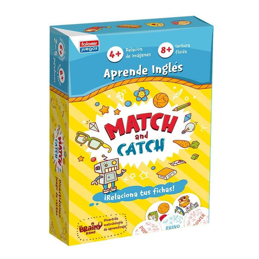 Match and Catch - Juego de mesa - FALOMIR - Desde 6 años Board Games