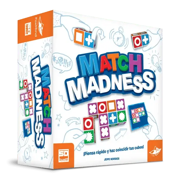 Match Madness - Juego de mesa - SD GAMES - Desde 7 años