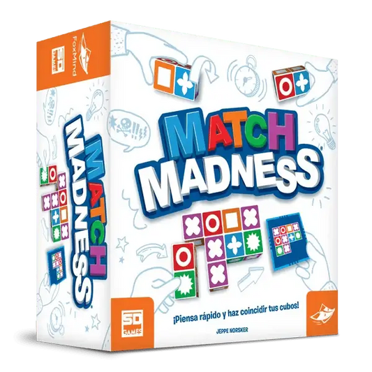 Match Madness - Juego de mesa - SD GAMES - Desde 7 años