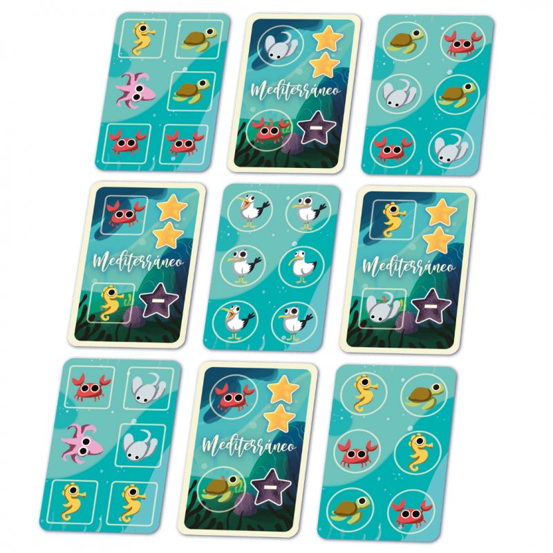 Mediterráneo - Juego de mesa - Cacahuete Games - Desde 8 años Board Games