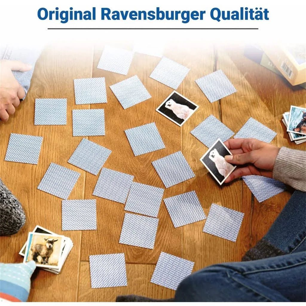 Memory Animales Bebés Juego 3 años Ravensburger