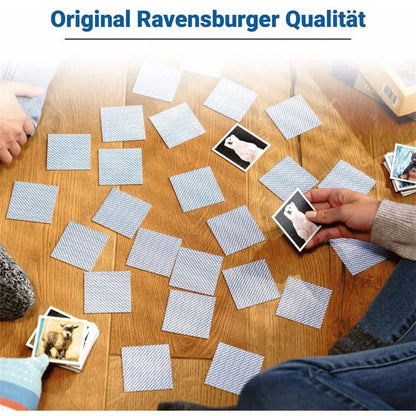Memory Animales Bebés Juego  3 años Ravensburger