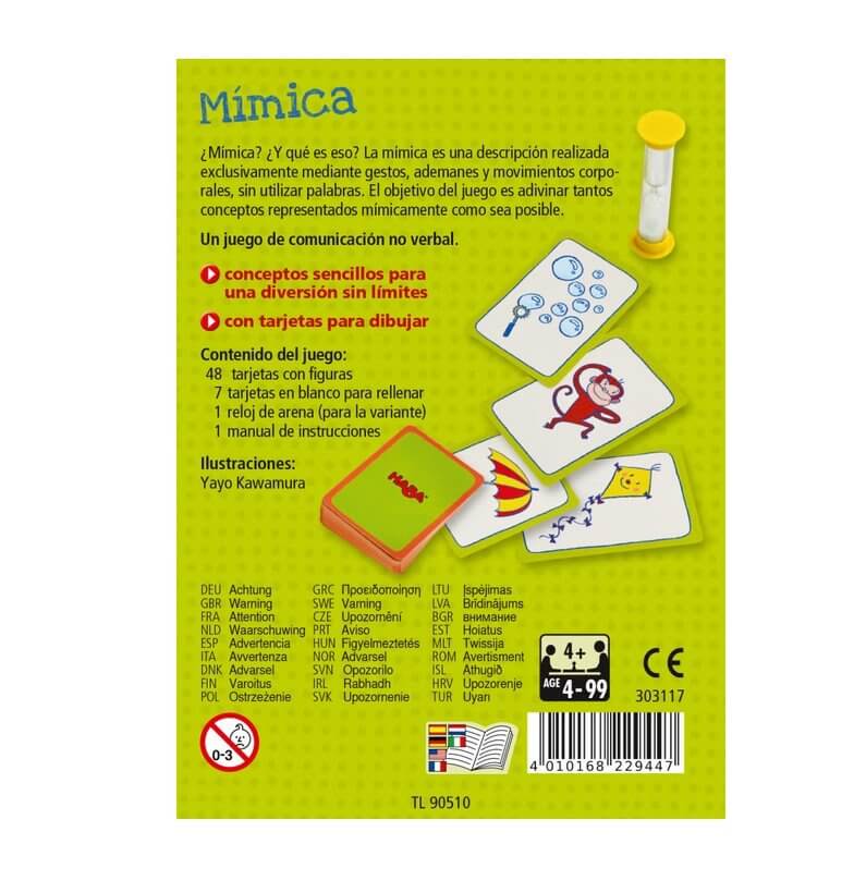 Mimica - Juego de mesa - Haba - Desde 4 años Board Games