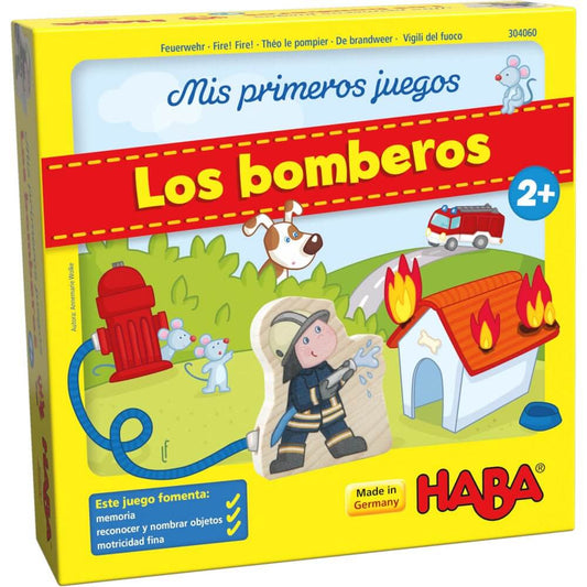 Mis primeros Juegos Los Bomberos - Juego de mesa - Haba - Desde 2 años Board Games