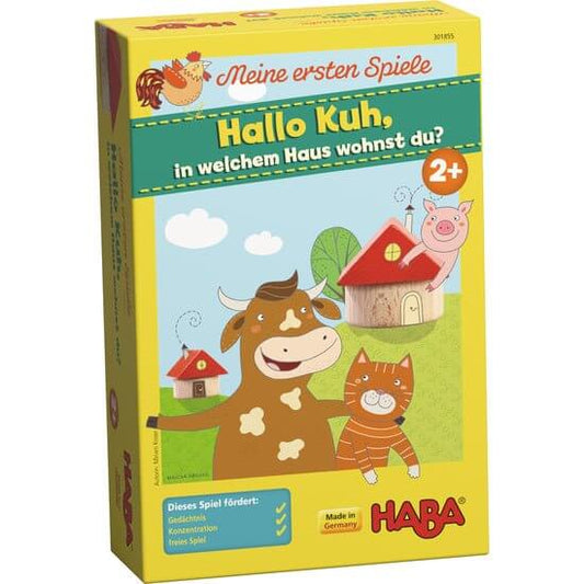 Mis primeros juegos – Mi, ma, mú, ¿en qué casa vives tú? Juego de mesa desde los 2 años - Mi Juego Bonito