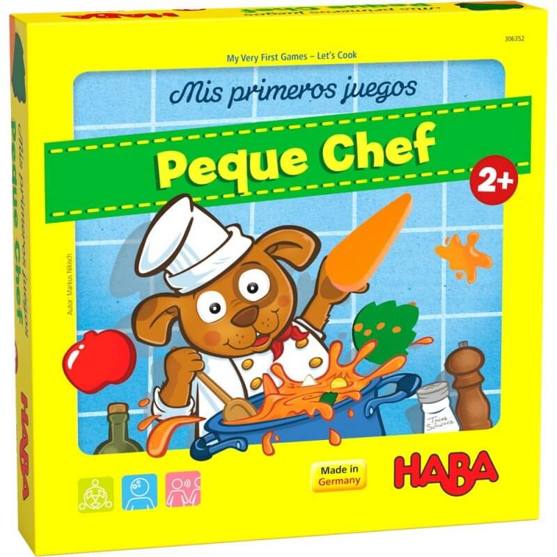 Mis primeros juegos: Peque Chef - Juego de mesa desde los 2 años - Mi Juego Bonito
