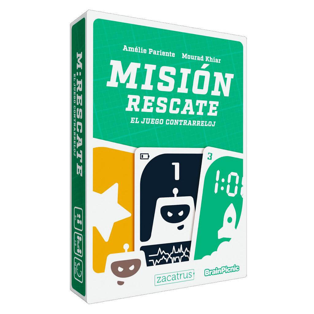 Misión rescate - Juego de mesa - Brain Picnic - Desde 8 años