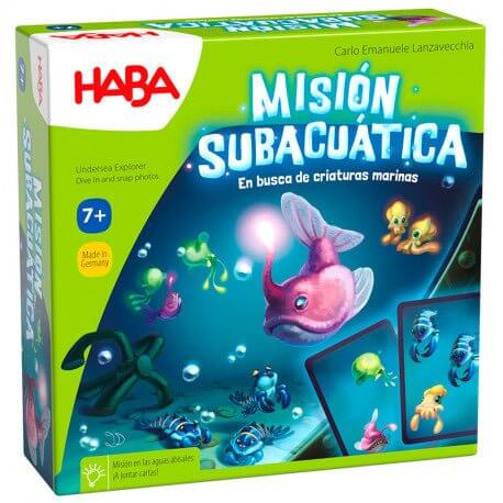 Misión Subacuática Juego de mesa desde los 7 años