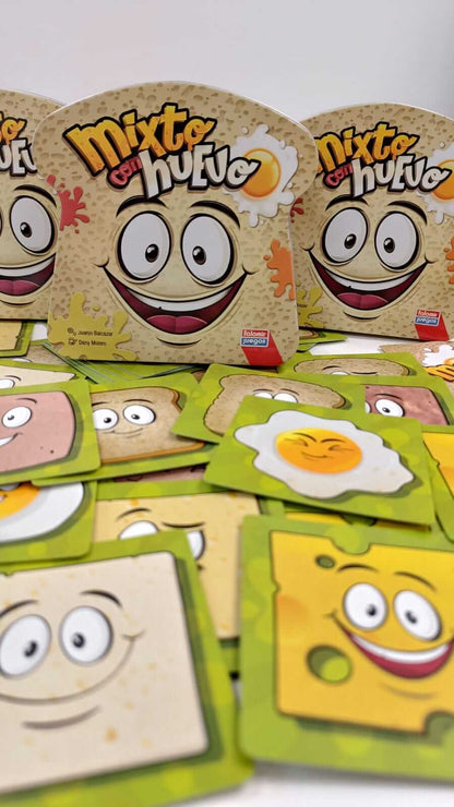 Mixto con Huevo - Juego de mesa - FALOMIR - Desde 6 años Board Games