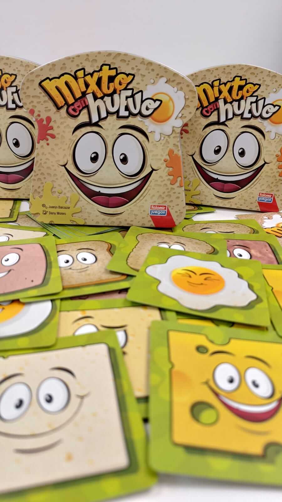 Mixto con Huevo     - Juego de mesa - FALOMIR - Desde 6 años