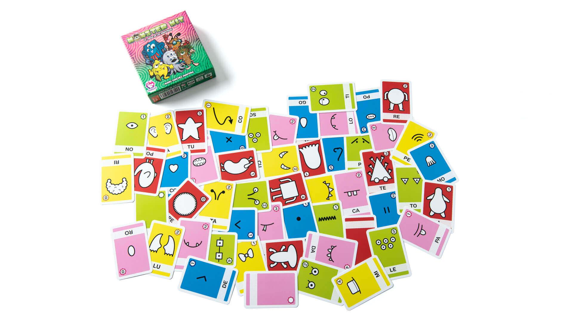 Monster Kit - Juego de mesa - Tranjis - Desde 3 años Board Games