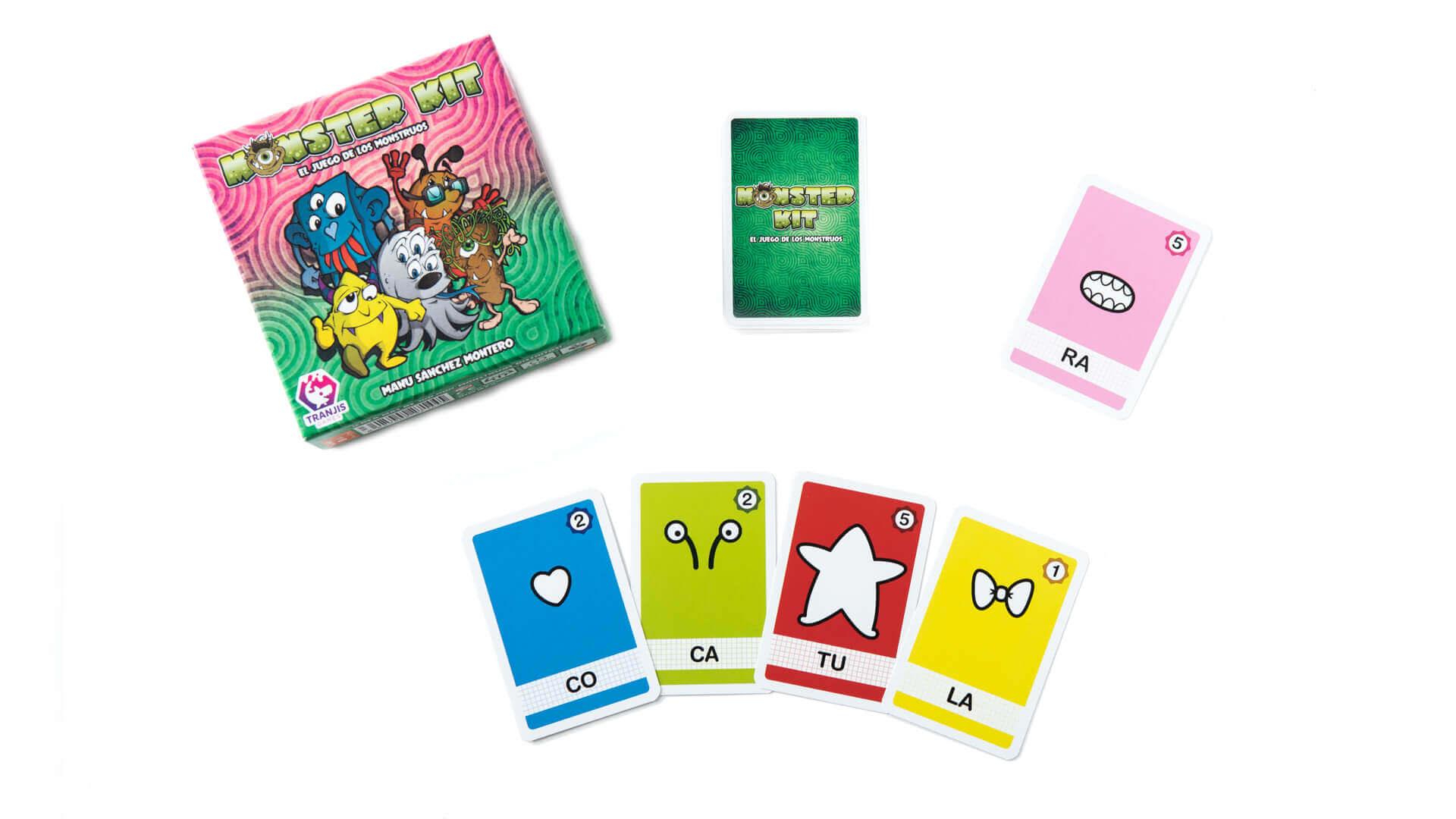 Monster Kit - Juego de mesa - Tranjis - Desde 3 años Board Games