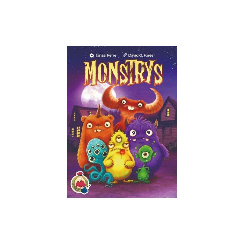 Monstrys - Juego de mesa - Empeudejocs - Desde 5 años Board Games