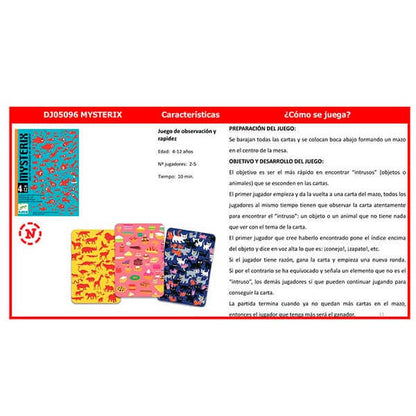 Mysterix - Juego de mesa - Djeco - Desde 4 años