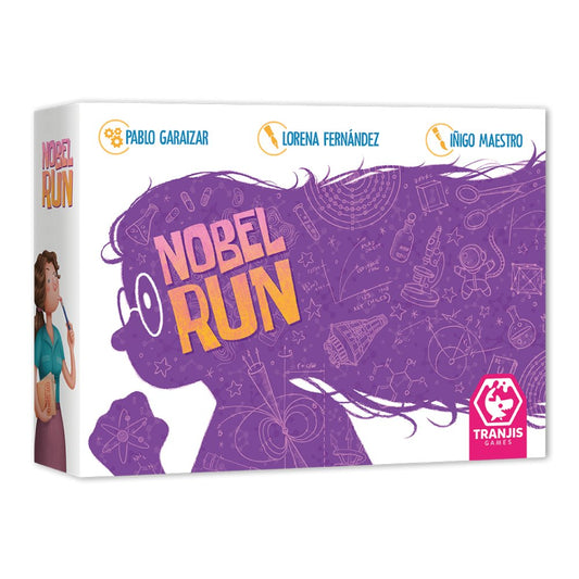 Nobel Run - Juego de mesa - Tranjis - Desde 8 años Board Games