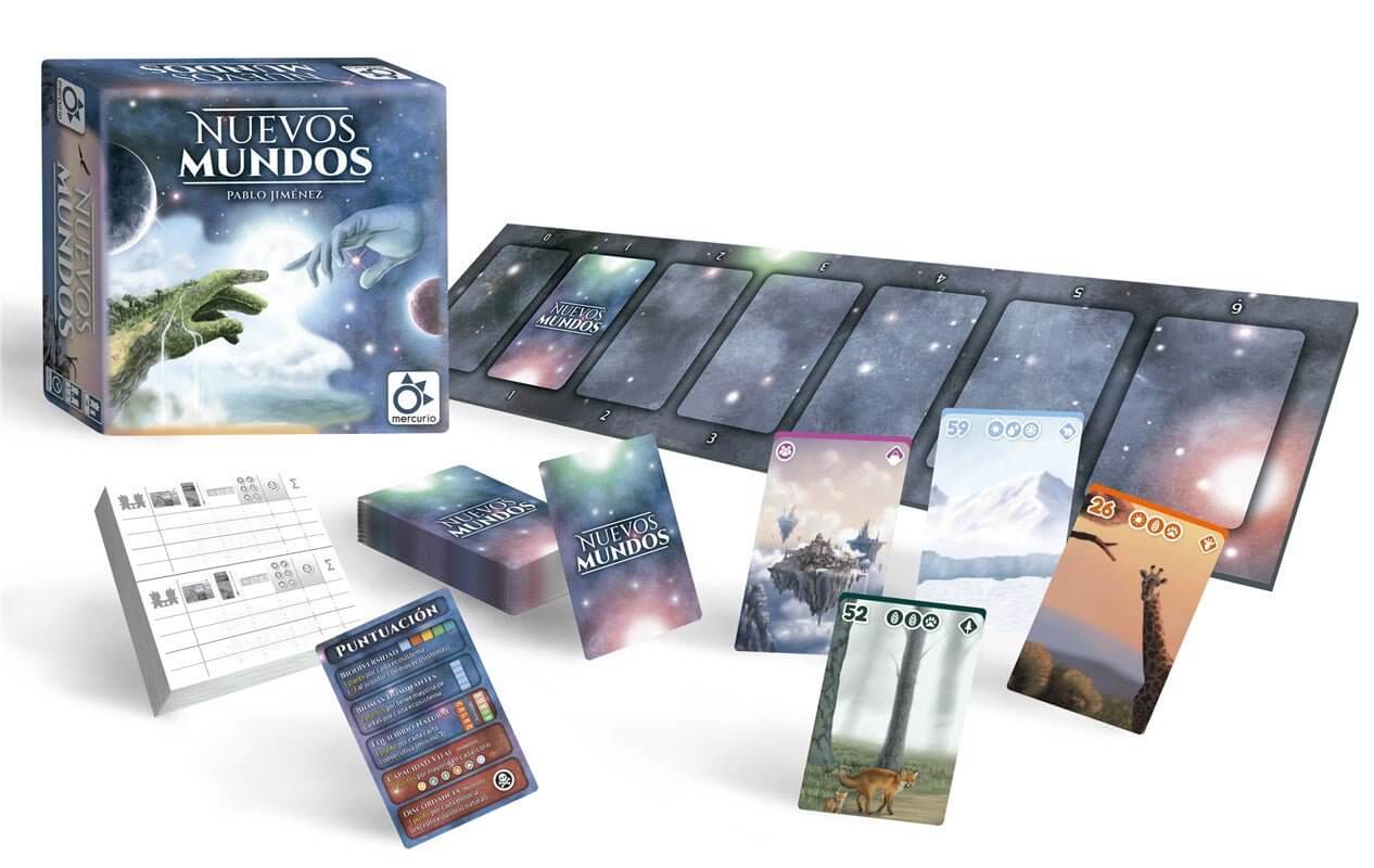Nuevos mundos - Juego de mesa - Mercurio - Desde 8 años Board Games