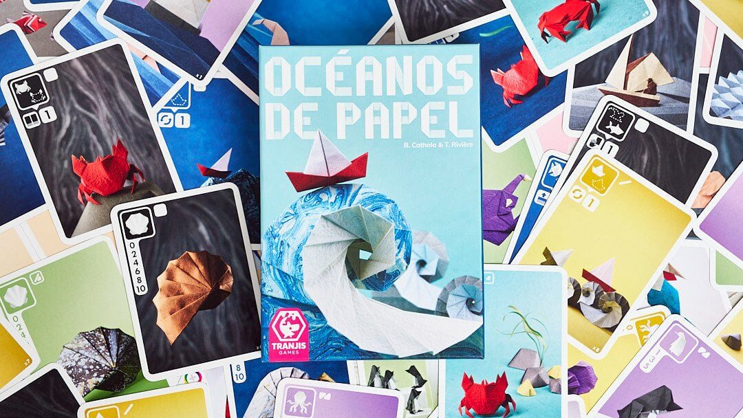 Océanos de papel - Juego de mesa - Tranjis - Desde 8 años Board Games
