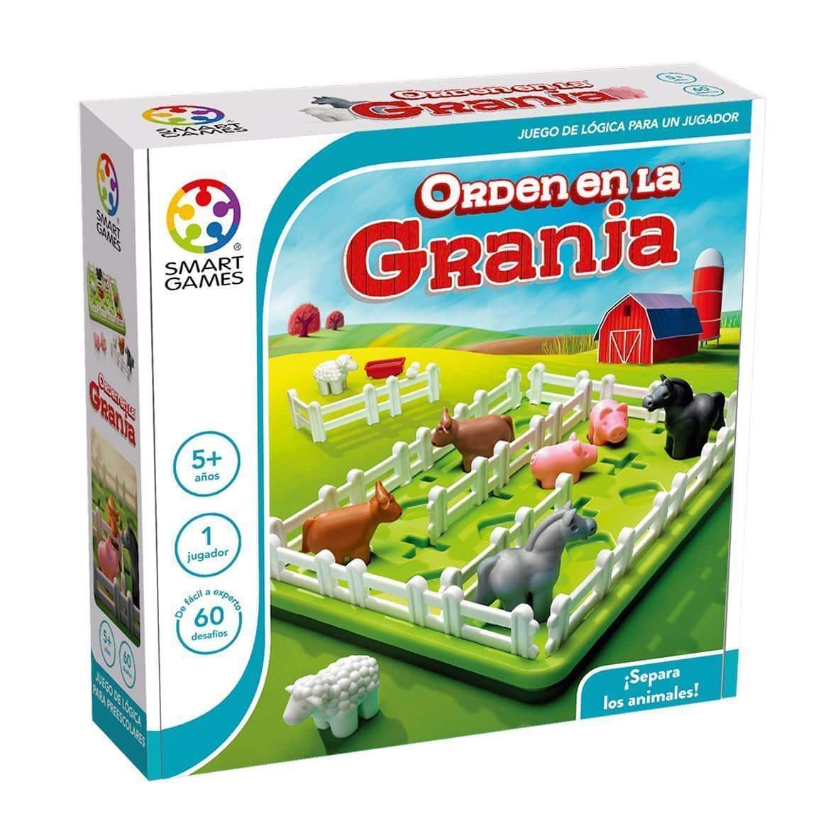 Orden en la Granja - Juego de lógica desde los 5 años - Mi Juego Bonito