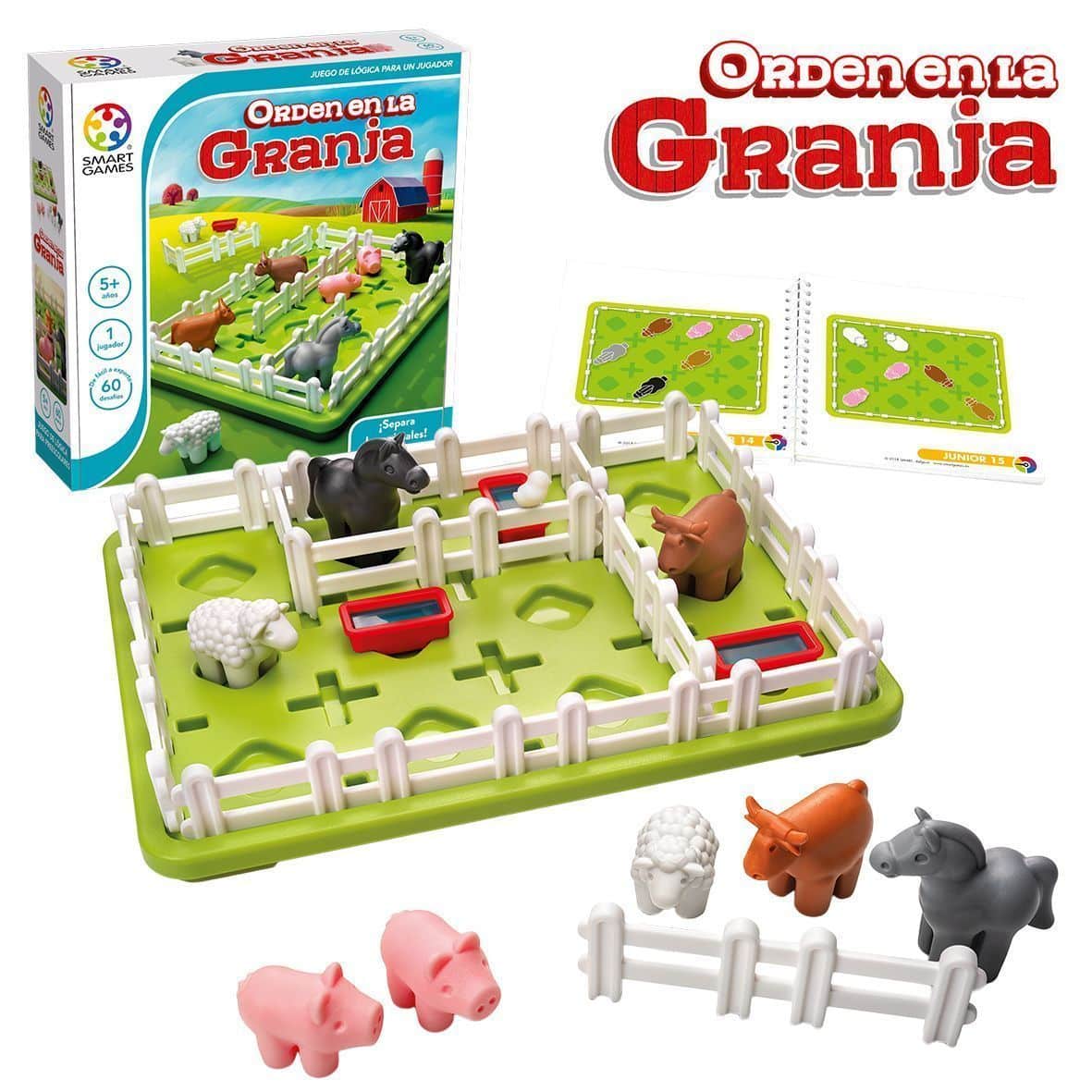 Orden en la Granja - Juego de lógica desde los 5 años - Mi Juego Bonito