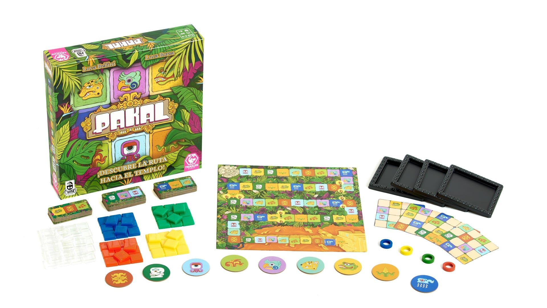 Pakal - Juego de mesa - Tranjis - Desde 8 años Board Games