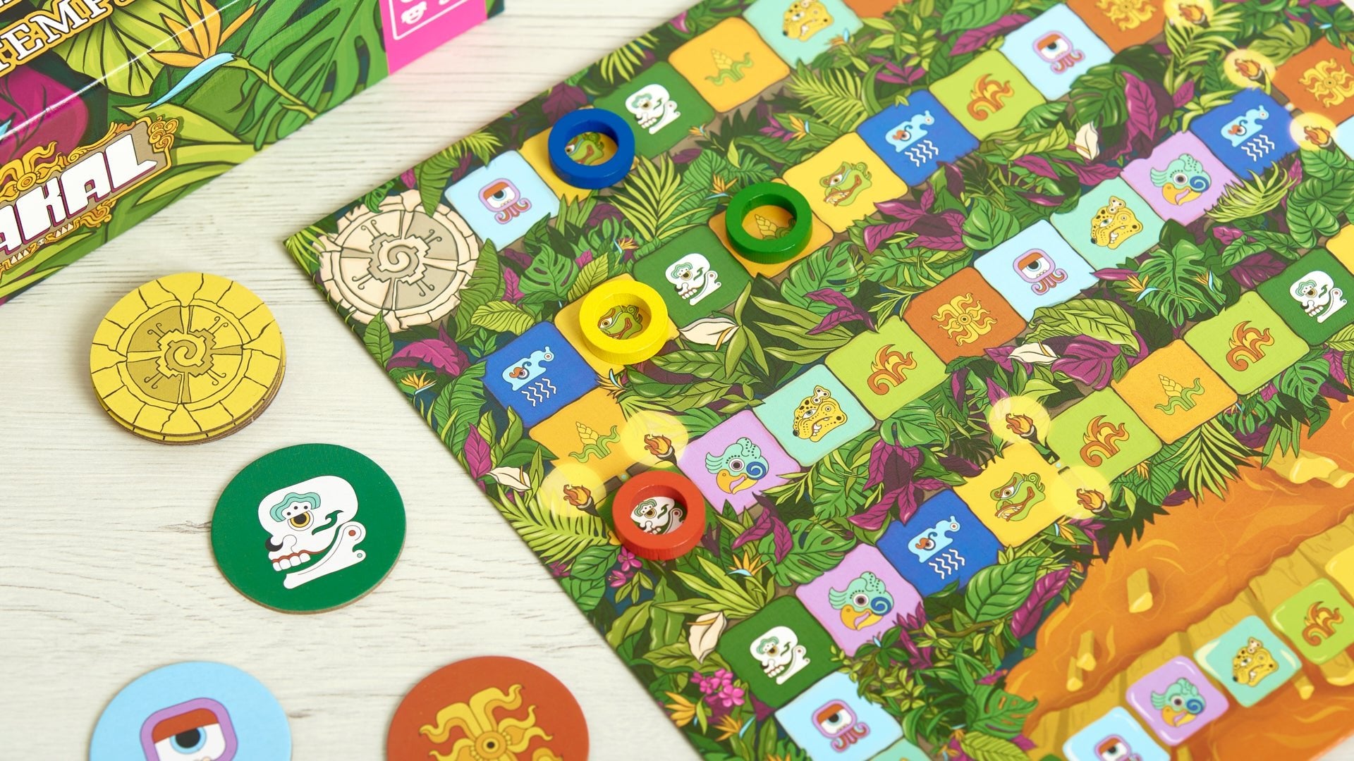 Pakal - Juego de mesa - Tranjis - Desde 8 años Board Games