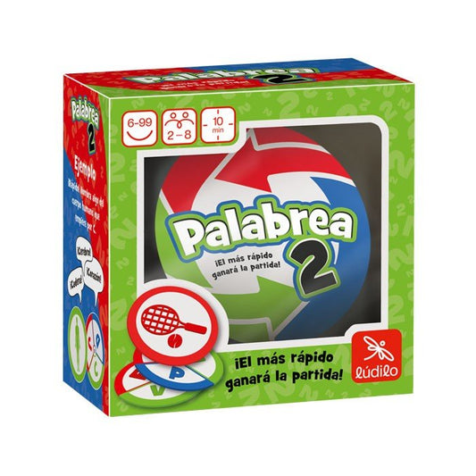 Palabrea 2 - Juego de mesa - Ludilo - Desde 6 años Board Games