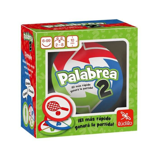 Palabrea 2 - Juego de mesa - Ludilo - Desde 6 años