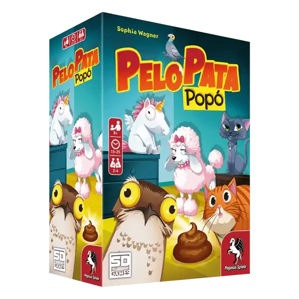 Pelo Pata Popó - Juego de mesa - SD GAMES - Desde 8 años