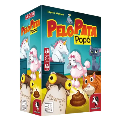 Pelo Pata Popó - Juego de mesa - SD GAMES - Desde 8 años